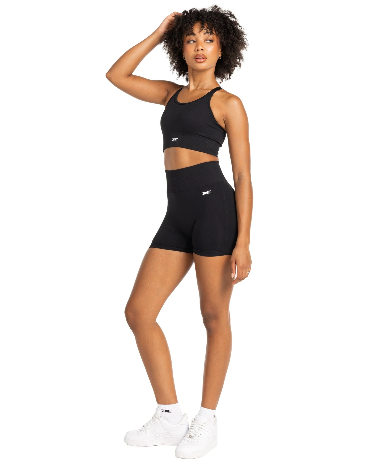 Elite Eleven Elite Seamless V2 Shorts - Black (Subtle Scrunch) 6 Elite Eleven Elite Seamless V2 Shorts - Black (Subtle Scrunch) - Image 4