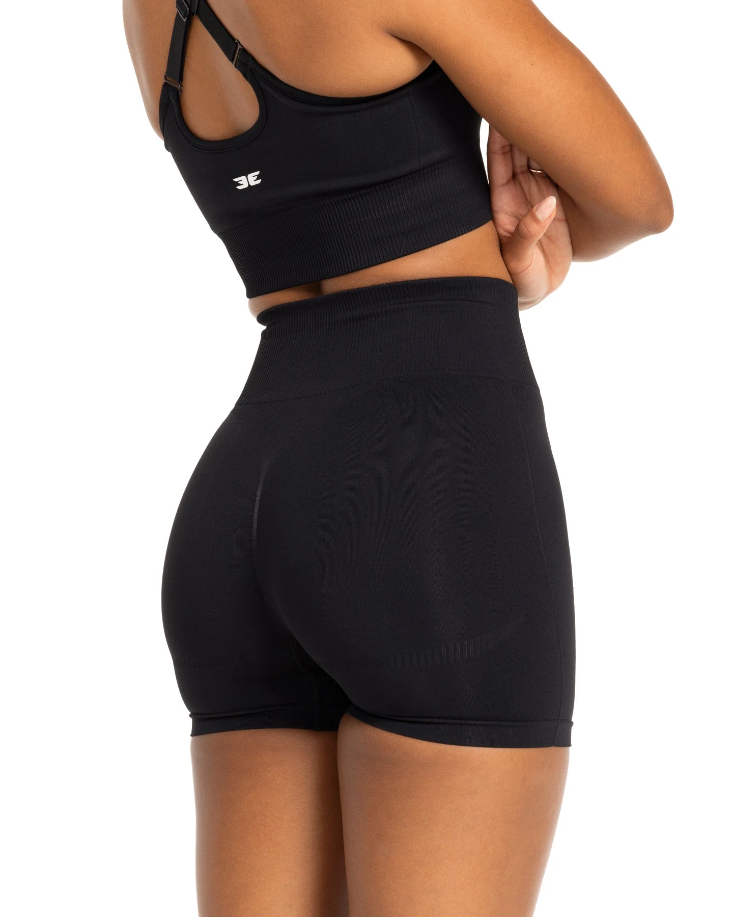 Elite Eleven Elite Seamless V2 Shorts - Black (Subtle Scrunch) 4 Elite Eleven Elite Seamless V2 Shorts - Black (Subtle Scrunch) - Image 2