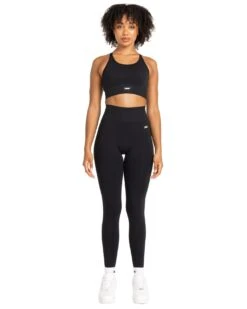 Elite Eleven Elite Seamless V2 Leggings - Black (Subtle Scrunch) -Elite Eleven MARCHECOM2354