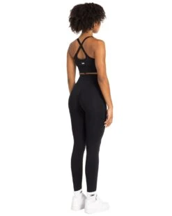 Elite Eleven Elite Seamless V2 Leggings - Black (Subtle Scrunch) -Elite Eleven MARCHECOM2387
