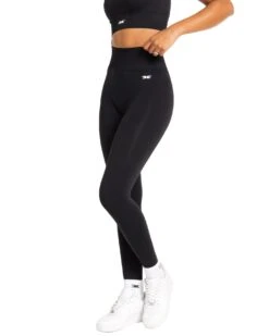 Elite Eleven Elite Seamless V2 Leggings - Black (Subtle Scrunch) -Elite Eleven MARCHECOM2416