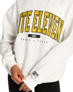 Elite Eleven Track & Field Crewneck - Polar / Yellow -Elite Eleven MARCHECOM74375