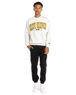 Elite Eleven Track & Field Crewneck - Polar / Yellow -Elite Eleven MARCHECOM74394