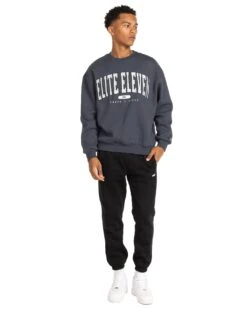 Elite Eleven Track & Field Crewneck - Navy -Elite Eleven MARCHECOM74614
