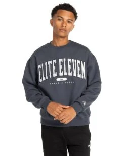 Elite Eleven Track & Field Crewneck - Navy -Elite Eleven MARCHECOM74648