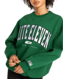 Elite Eleven Track & Field Crewneck - Green -Elite Eleven MARCHECOM74830