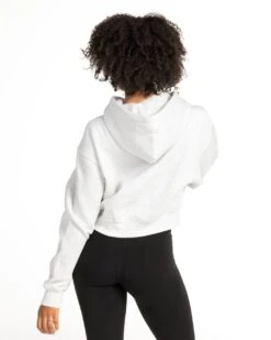 Elite Eleven Cropped Classic Zip Through - Polar Grey -Elite Eleven MARCHECOM75054