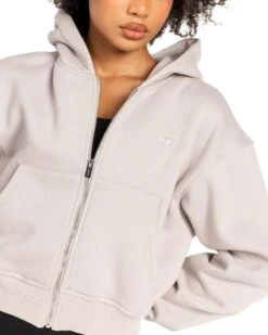 Elite Eleven Cropped Classic Zip Through - Taupe 11 Elite Eleven Cropped Classic Zip Through - Taupe -Elite Eleven MARCHECOM75149