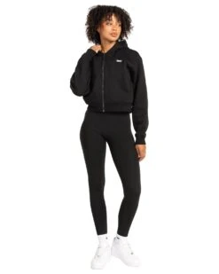 Elite Eleven Cropped Classic Zip Through - Black 10 Elite Eleven Cropped Classic Zip Through - Black -Elite Eleven MARCHECOM75175