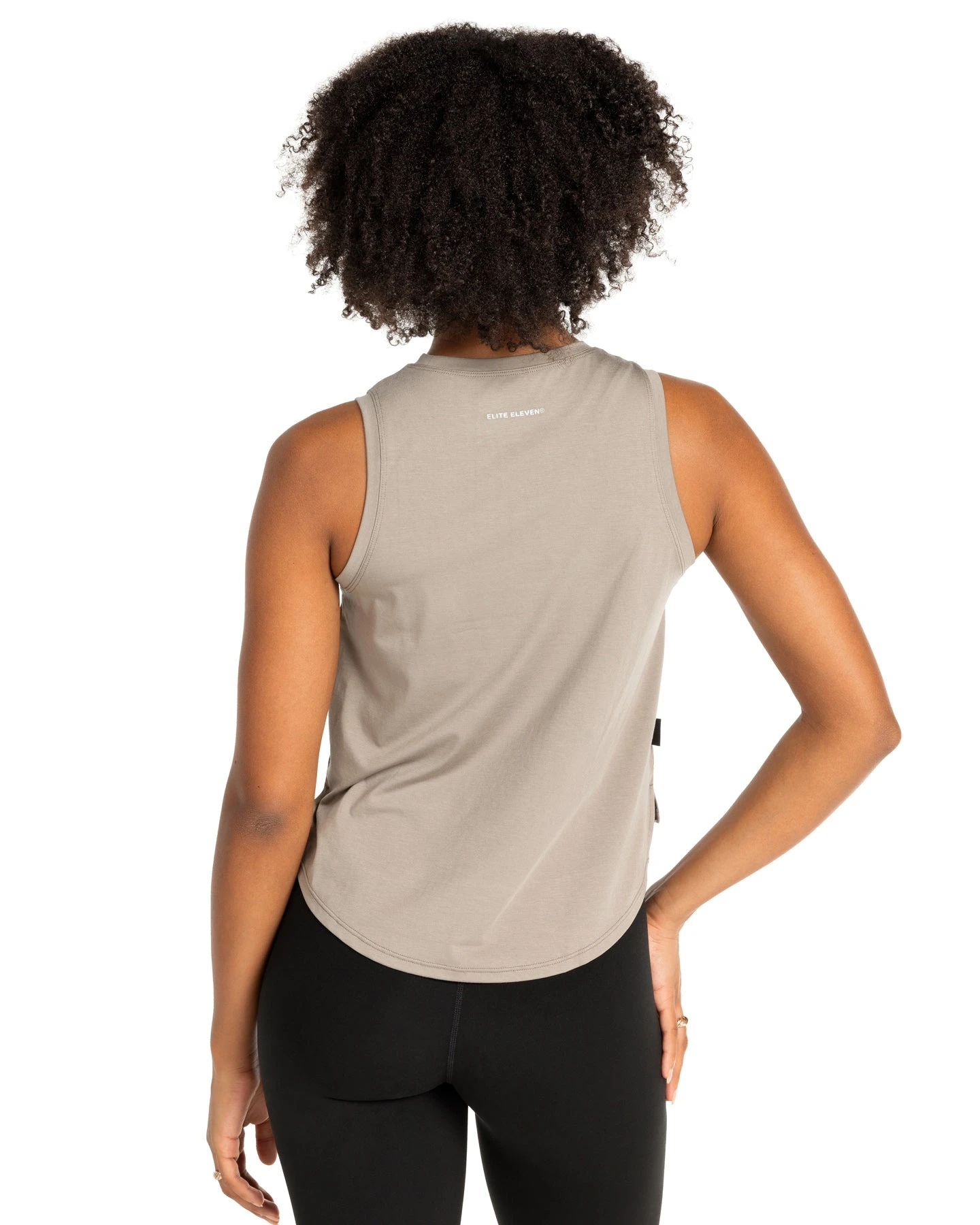 Elite Eleven Feather Tank - Khaki 4 Elite Eleven Feather Tank - Khaki - Image 2