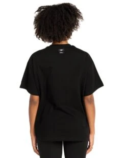 Elite Eleven Women's Script Oversized Tee - Black / Purple -Elite Eleven MARCHECOM75675