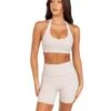 Elite Eleven Halter Bra - Oat Latte -Elite Eleven OCTECOMDAY145020