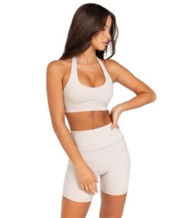 Elite Eleven Halter Bra - Oat Latte -Elite Eleven OCTECOMDAY145024