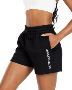 Elite Eleven Women's Registered Shorts - Black -Elite Eleven REGISTEREDSETS66398