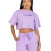Elite Eleven Women's Cropped Registered Tee - Purple