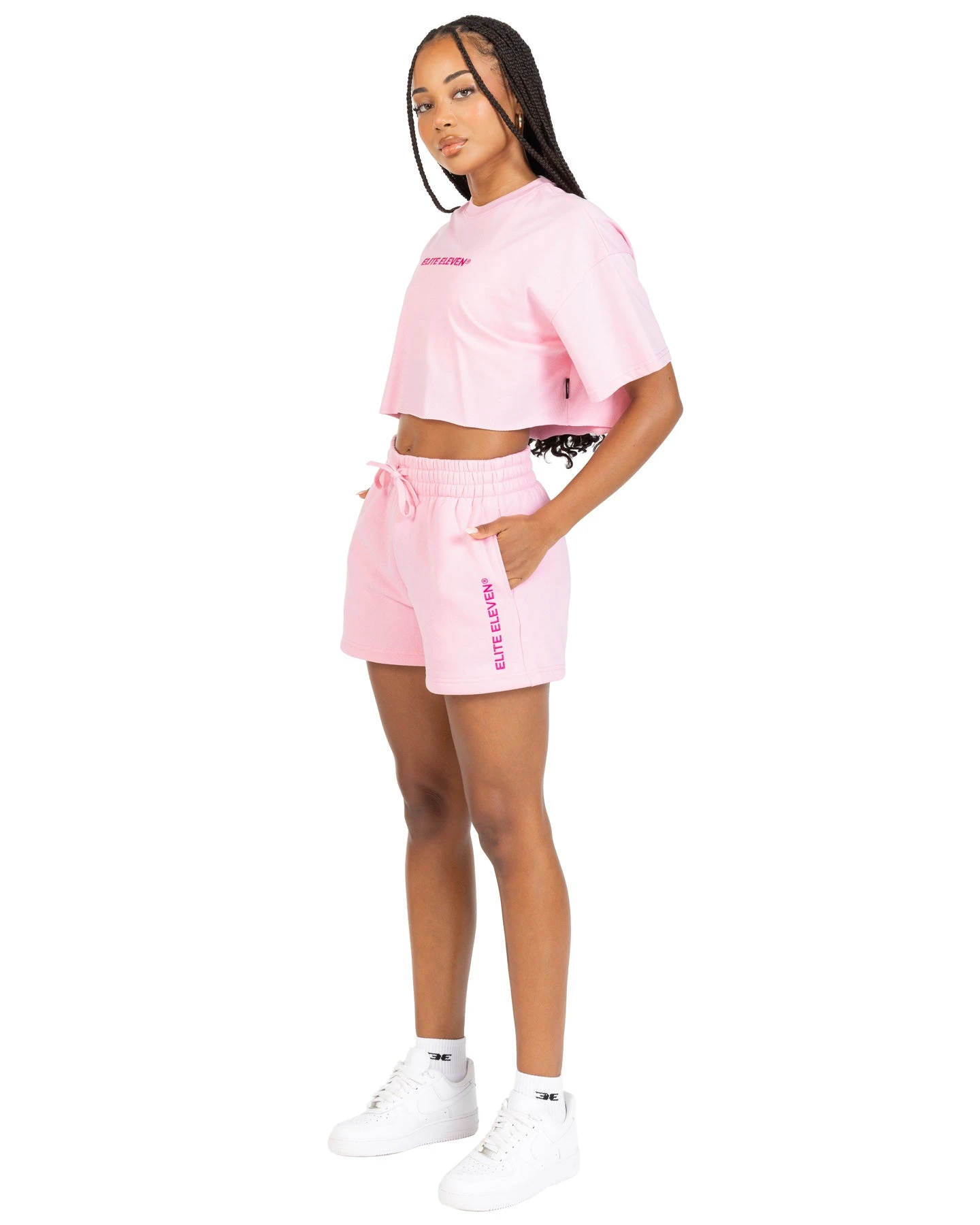Elite Eleven Women's Registered Shorts - Pink 9 Elite Eleven Women's Registered Shorts - Pink - Image 7
