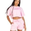 Elite Eleven Women's Cropped Registered Tee - Pink -Elite Eleven REGISTEREDSETS66841 c742d7a5 8f8e 45d6 b53e f1362308622a