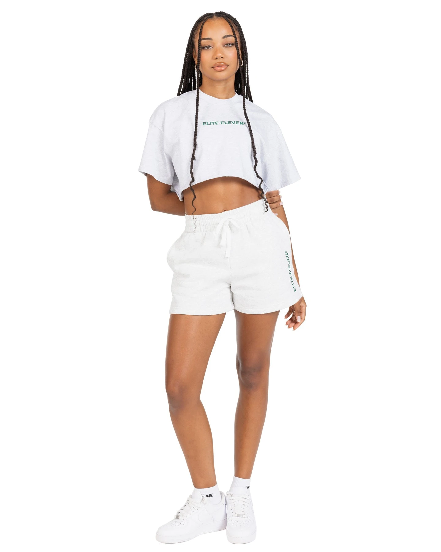 Elite Eleven Women's Registered Shorts - Polar Grey 7 Elite Eleven Women's Registered Shorts - Polar Grey - Image 5