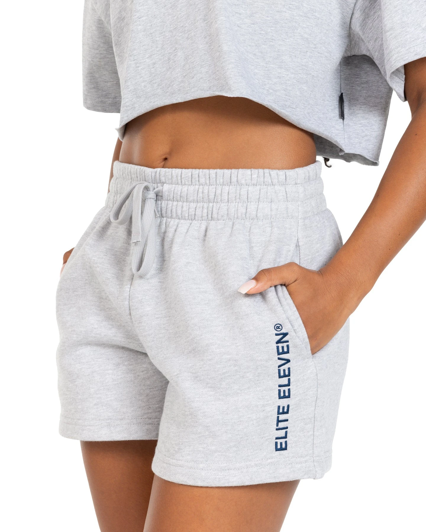 Elite Eleven Women's Registered Shorts - Grey 7 Elite Eleven Women's Registered Shorts - Grey - Image 5