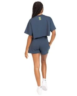 Elite Eleven Women's Cropped Registered Tee - Navy -Elite Eleven REGISTEREDSETS68942