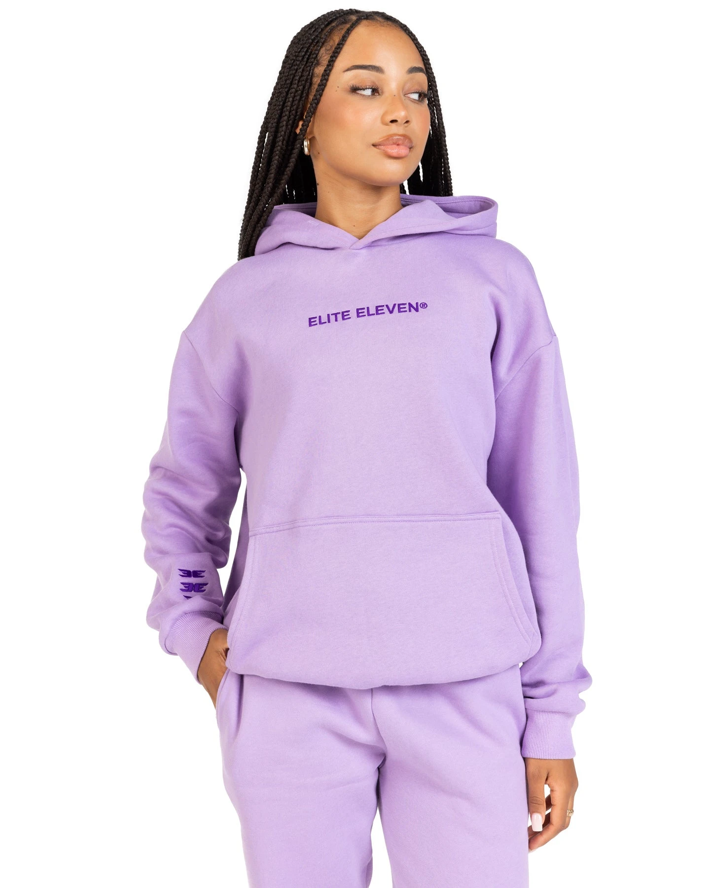 Elite Eleven Registered Hoodie - Purple 4 Elite Eleven Registered Hoodie - Purple - Image 2