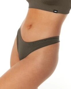 Elite Eleven Seamless G - Olive -Elite Eleven SEAMLESSRIBBED12 32055