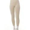Elite Eleven Ribbed Seamless Leggings - Beige -Elite Eleven SEAMLESSRIBBED12 32582