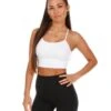 Elite Eleven Touch Cropped Tank - White -Elite Eleven adapt 48of138