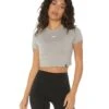 Elite Eleven Elite Crop Tee - Smokey Grey -Elite Eleven az.detail 11