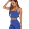 Elite Eleven Touch Cropped Tank - Azure -Elite Eleven azure.touch 9of46