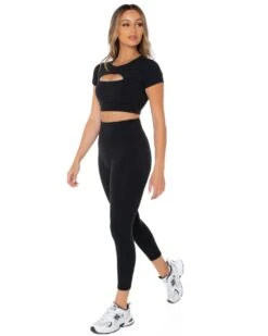 Elite Eleven 7/8 Aura Scrunch Leggings - Black -Elite Eleven black.2 40