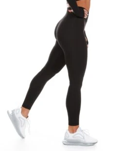 Elite Eleven Cross Over Leggings - Black -Elite Eleven black.crossover 22of27