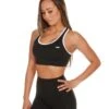 Elite Eleven Essential Sports Bra - Black/White -Elite Eleven black.touch 22of66