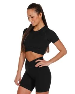 Elite Eleven Cross Over Tee - Black -Elite Eleven blackteecrossover3 1of1