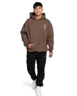 Elite Eleven Waterfall Hoodie - Brown -Elite Eleven capital.hoodie 86