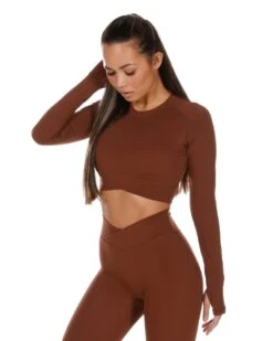 Elite Eleven Cross Over Long Sleeve - Cappuccino -Elite Eleven cappucino.crossover 17of27