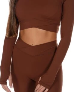 Elite Eleven Cross Over Long Sleeve - Cappuccino -Elite Eleven cappucino.crossover 18of27 21817746 904a 41e1 992f 3baacf27aacf