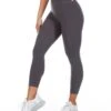 Elite Eleven 7/8 Cross Over Leggings - Charcoal