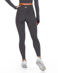 Elite Eleven Cross Over Leggings - Charcoal -Elite Eleven charcoal.crossover 26of30