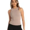 Elite Eleven Charm Singlet - Taupe -Elite Eleven charmsinglet.2 5