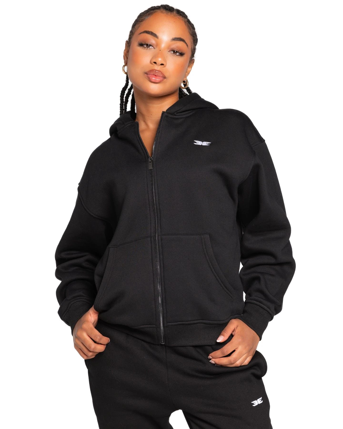 Elite Eleven Classic Zip Through - Black 6 Elite Eleven Classic Zip Through - Black - Image 4