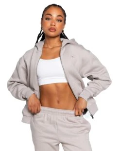 Elite Eleven Classic Zip Through - Taupe -Elite Eleven classic.zth 69