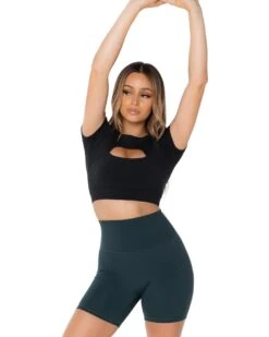 Elite Eleven Aura Scrunch Shorts - Deep Forest -Elite Eleven deepforesty.2 14