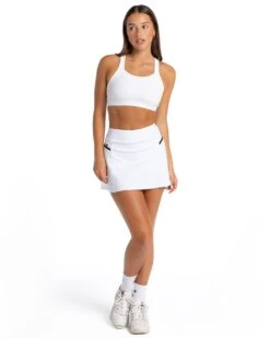 Elite Eleven Power Skirt - White -Elite Eleven ecom9727
