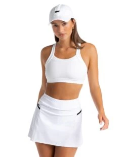 Elite Eleven Power Skirt - White -Elite Eleven ecom9754