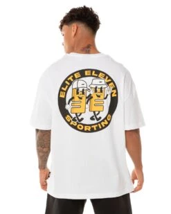 Elite Eleven Mascot Tee - White -Elite Eleven elite.eleven.tesh 24