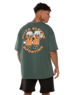Elite Eleven Mascot Tee - Dark Green 9 Elite Eleven Mascot Tee - Dark Green -Elite Eleven elite.eleven.tesh 5