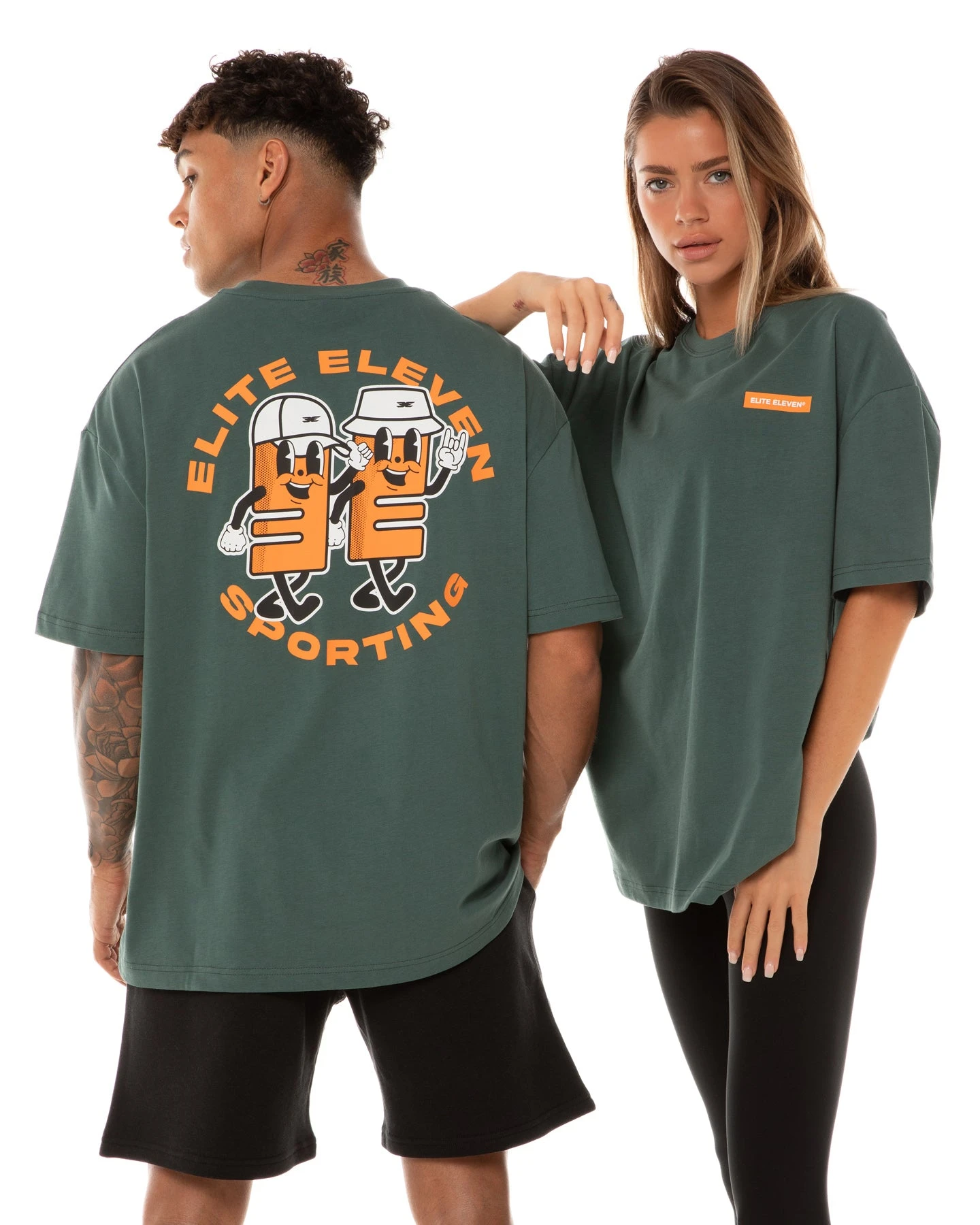 Elite Eleven Mascot Tee - Dark Green 3 Elite Eleven Mascot Tee - Dark Green