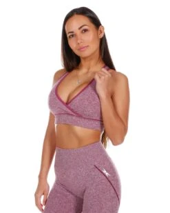 Elite Eleven Seamless Vantage Bra - Berry