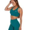 Elite Eleven Essential Sports Bra - Forest -Elite Eleven forest.touch 22of30